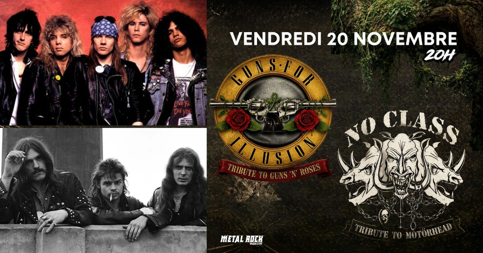 Guns For Illusion Tribute G'n'r / No Class Tribute Mot&ouml;rhead