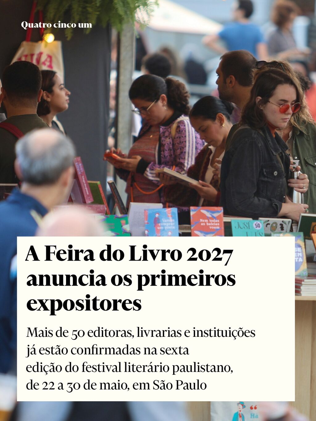 AFDL 2027 |  primeiros expositores