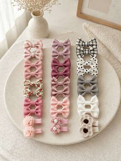 Bow hair clip