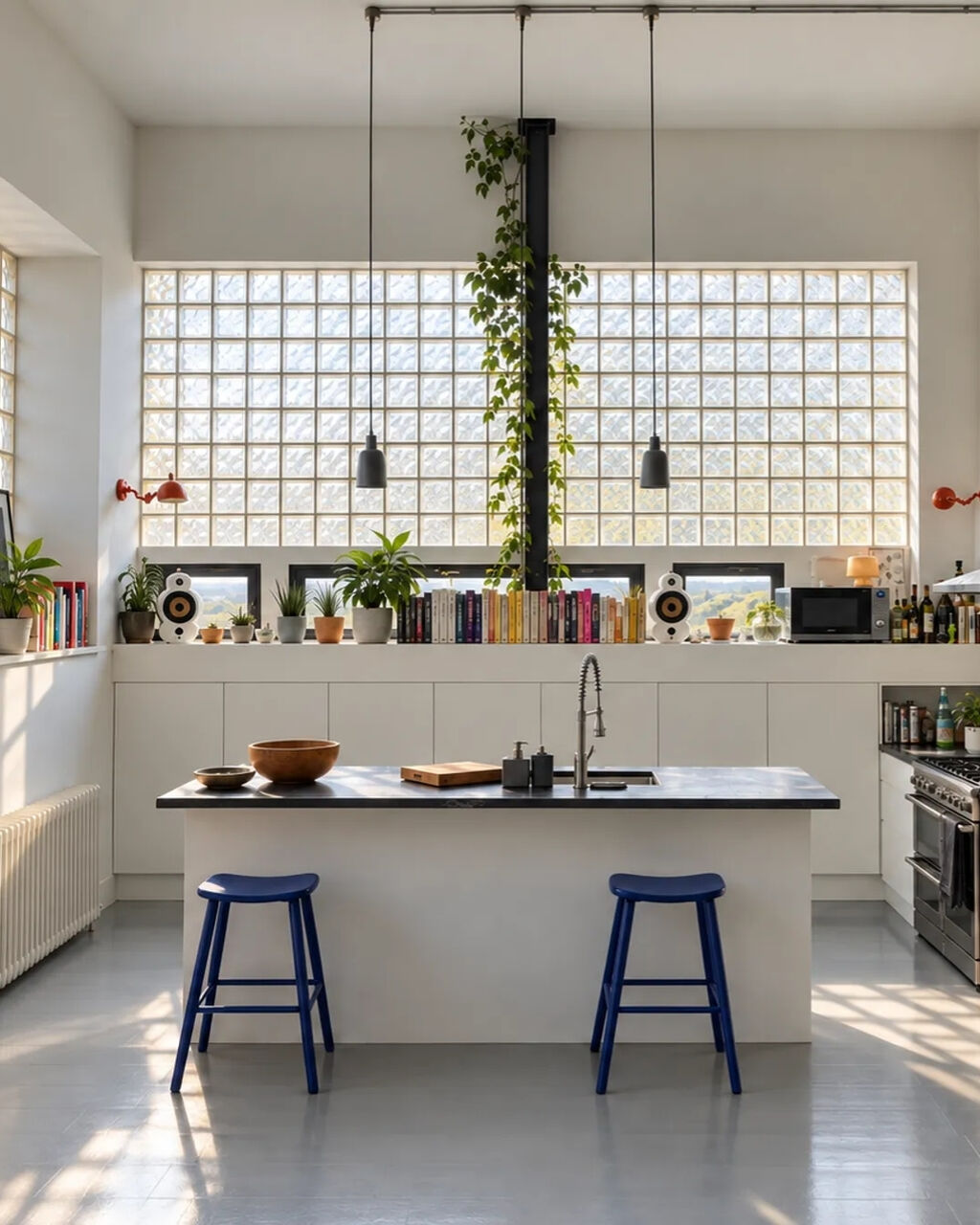 NY style warehouse apartment