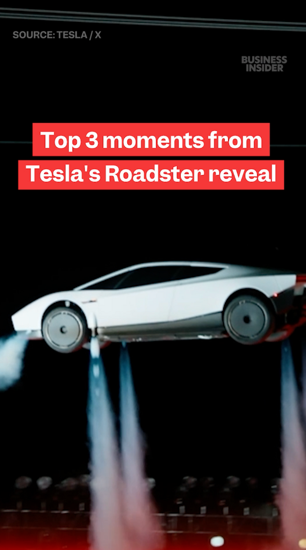 Top 3 moments from Tesla's Roadster reveal