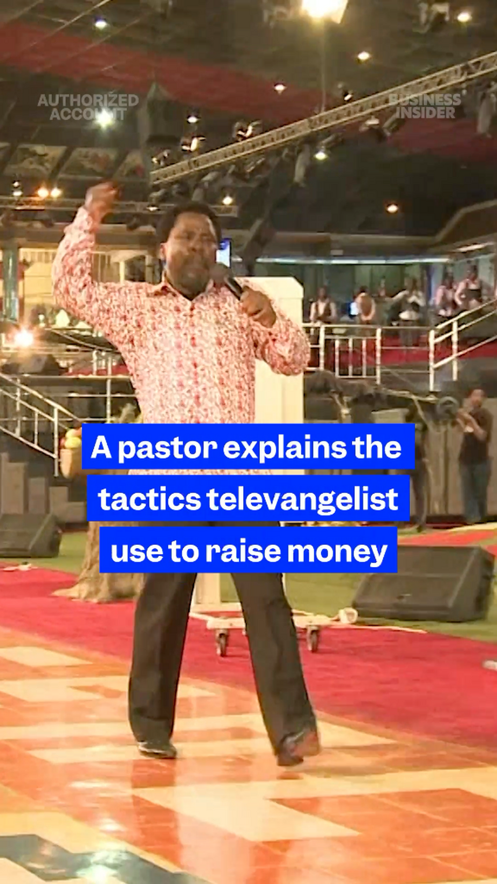 A pastor explains the tactics televangelist use to raise money