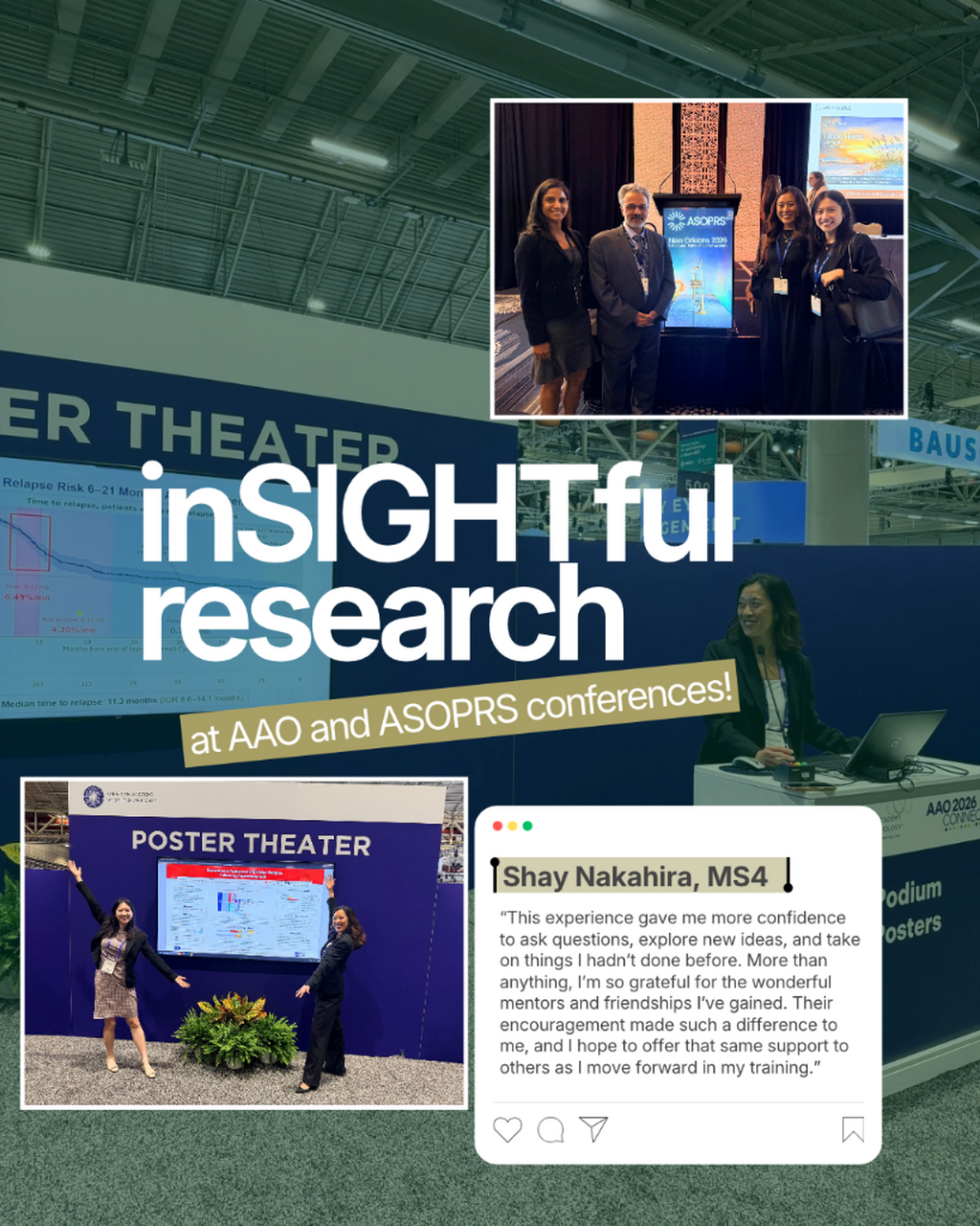InSIGHTful Research: JABSOM medical student takes thyroid eye disease research to national platforms | John A. Burns School of Medicine