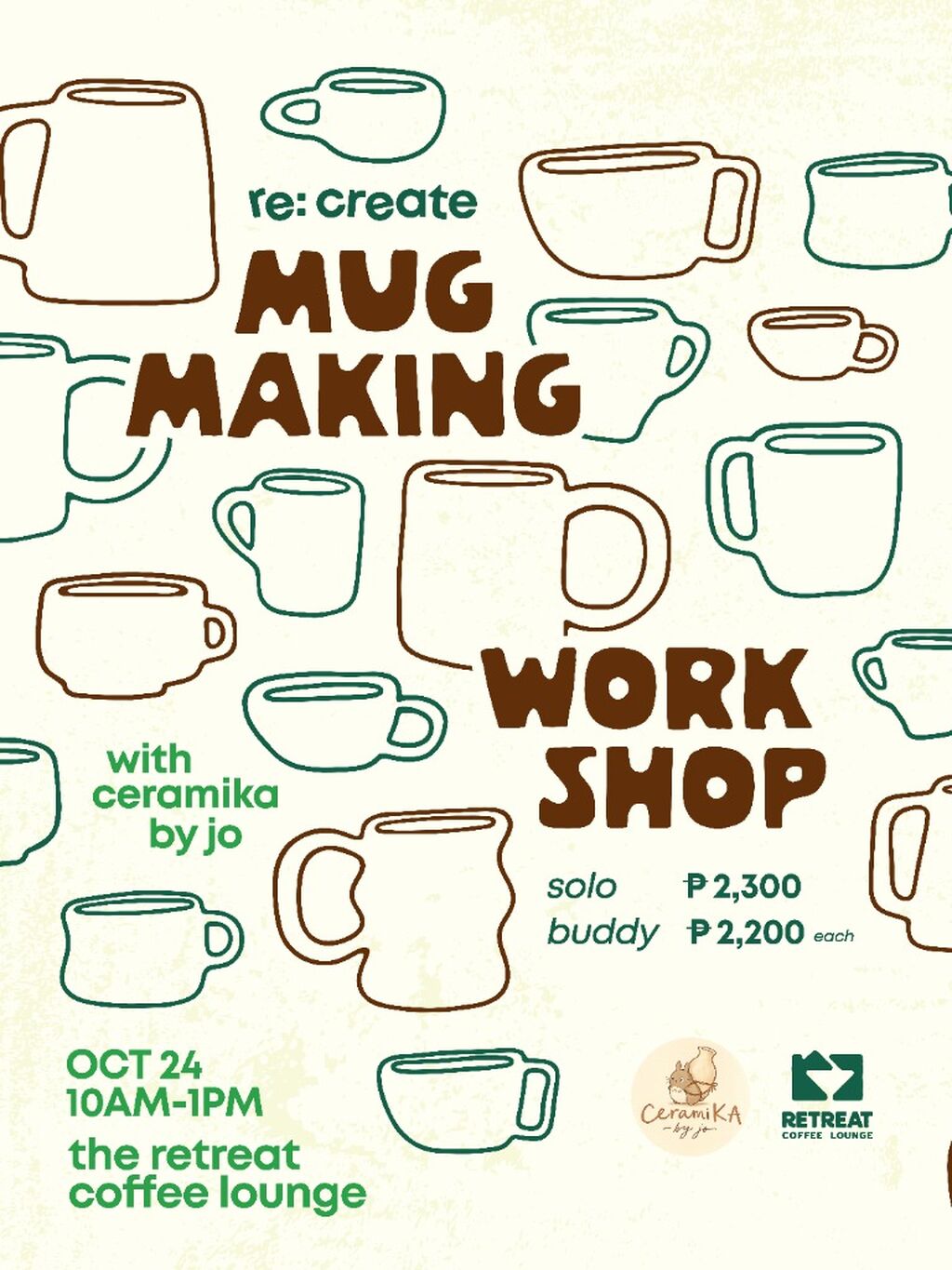 join our mug making workshop!