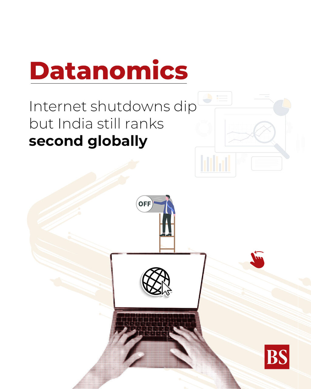 Datanomics: Internet shutdowns dip but India still ranks second globally