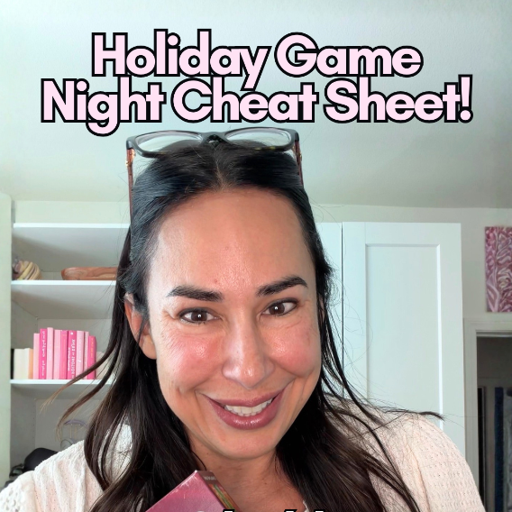 Holiday Game Cheat Sheet