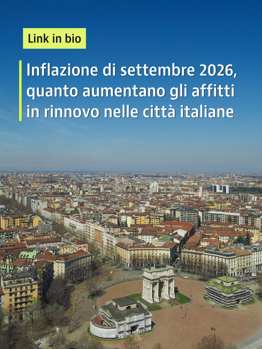 Quanto incide l&rsquo;inflazione di settembre 2026 sui rinnovi annuali d&rsquo;affitto nelle citt&agrave; italiane