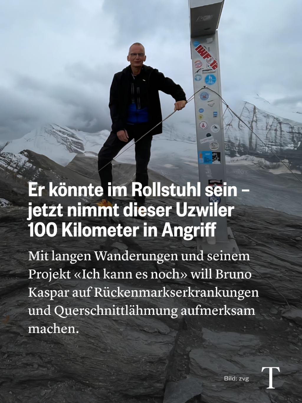 Uzwiler nimmt 100 Kilometer in Angriff