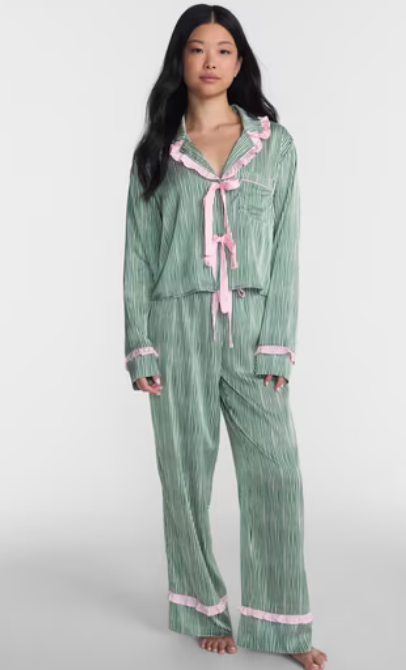 No Boundaries Satin Pajamas