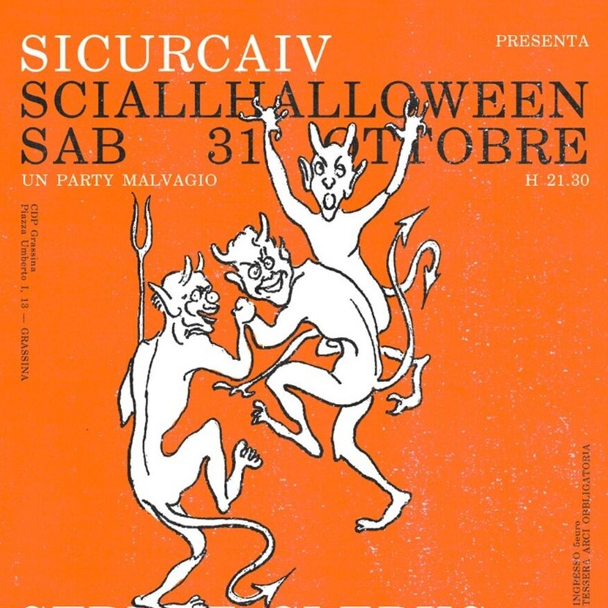 31 ottobre 2026: SCIALLHALLOWEEN [Anomia + Street Clerks]