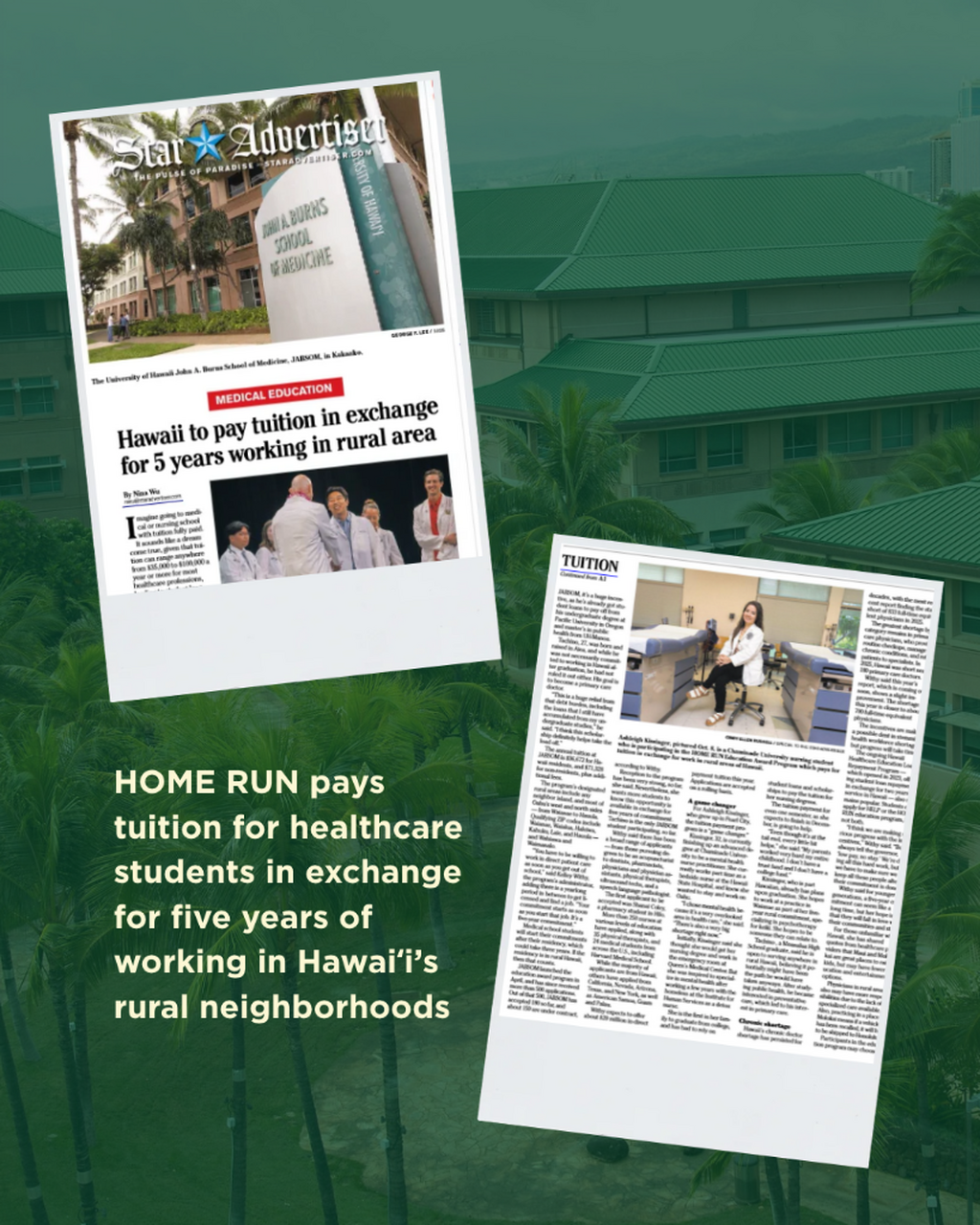 HOME RUN featured in Star-Advertiser