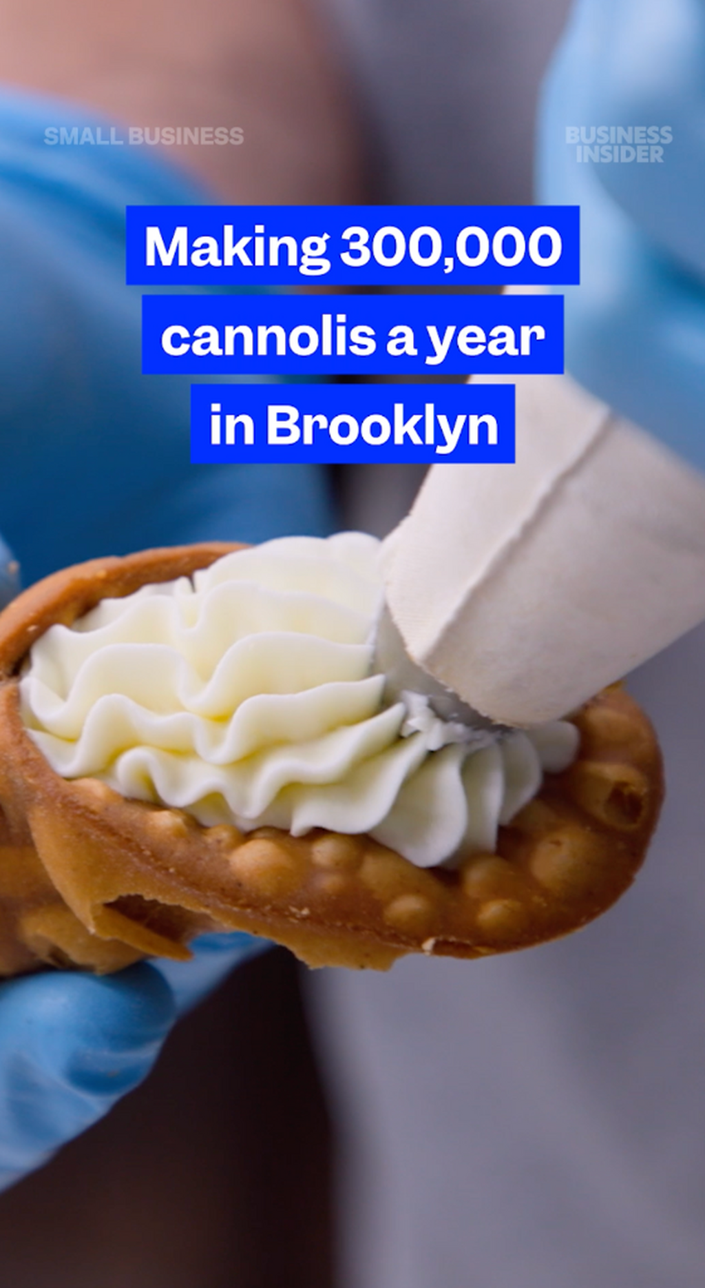 Making 300,000 cannolis a year in Brooklyn
