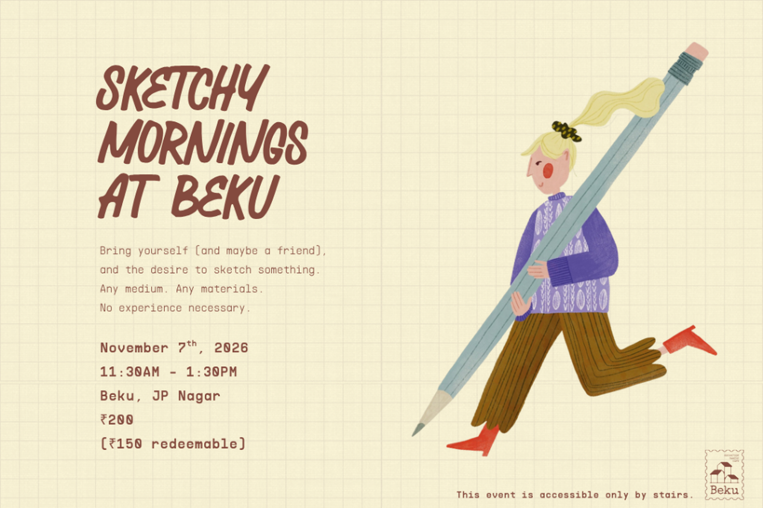 Sketchy Mornings @ Beku (7/11)