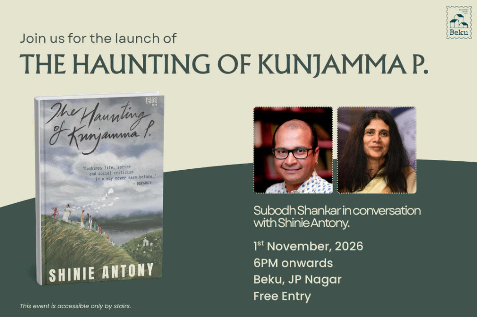 Book Launch: The Haunting of Kunjamma P (1/11)