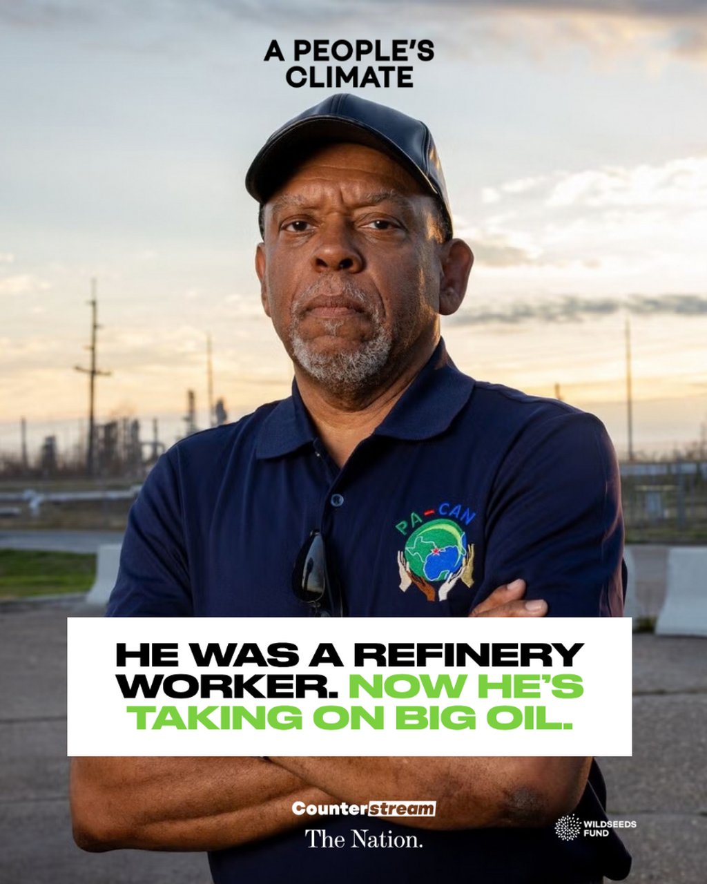 He was a refinery worker. Now he's taking on Big Oil.