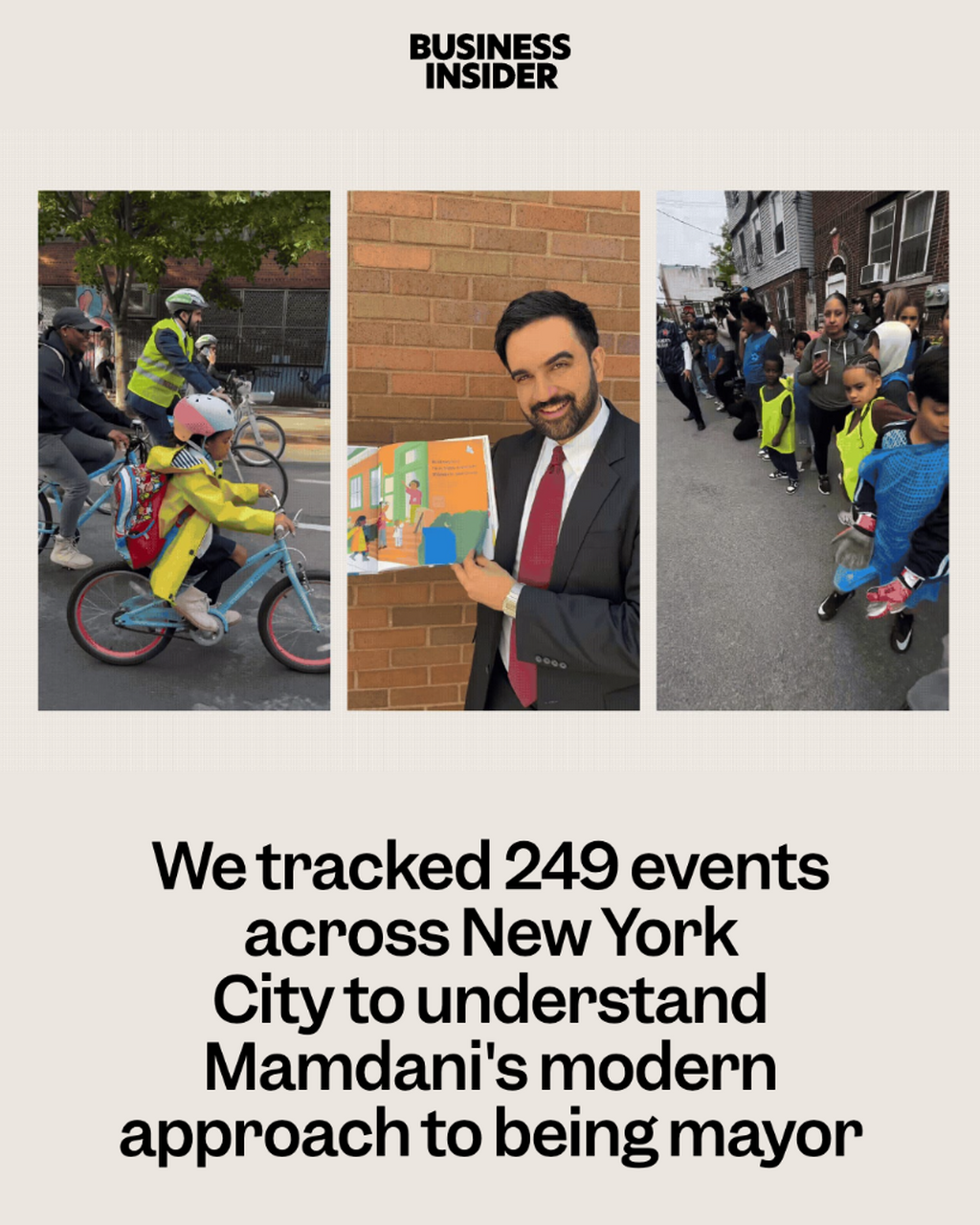 We tracked 249 events across New York City to understand Mamdani's modern approach to being mayor