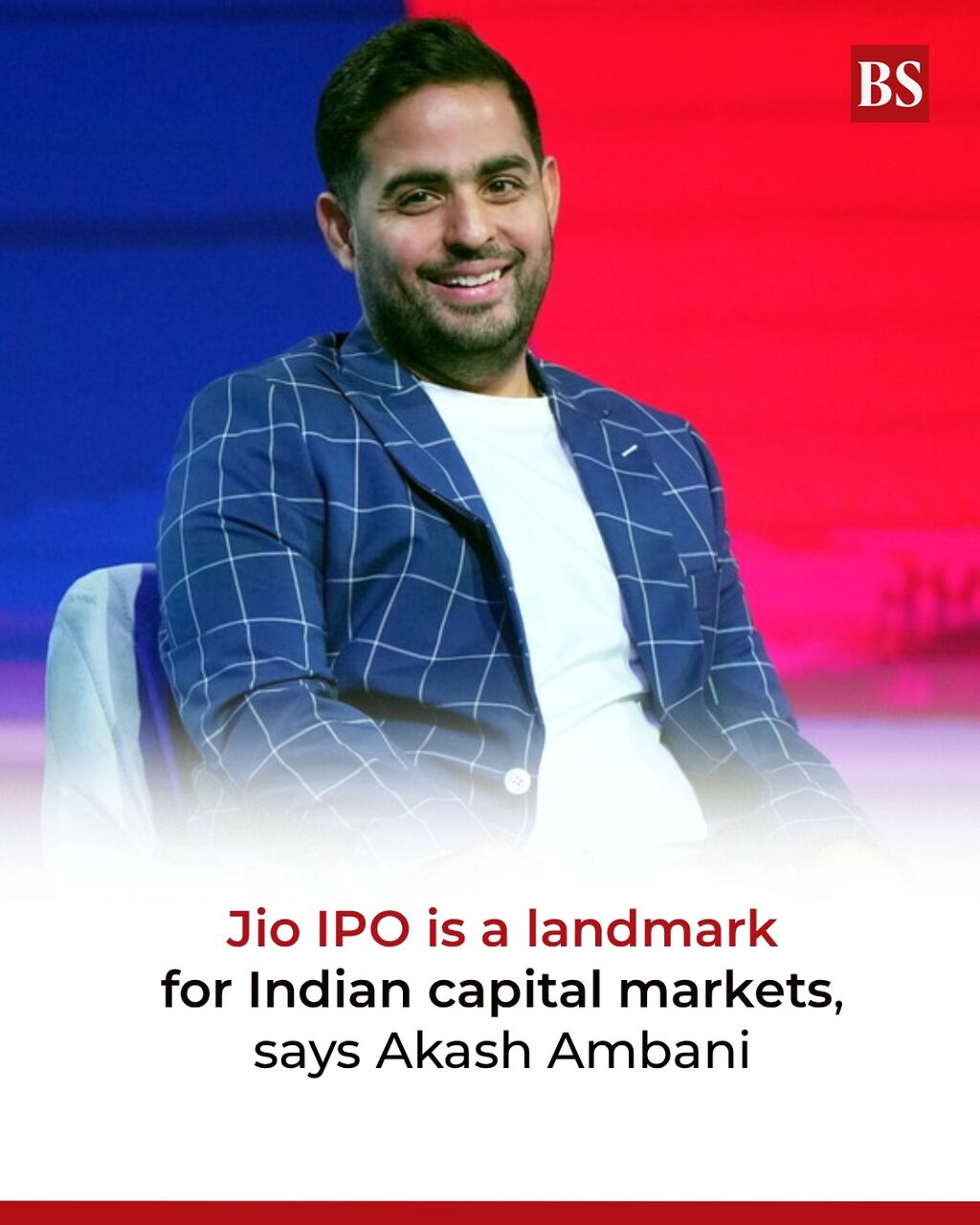 Jio IPO is a landmark for Indian capital markets, says Akash Ambani