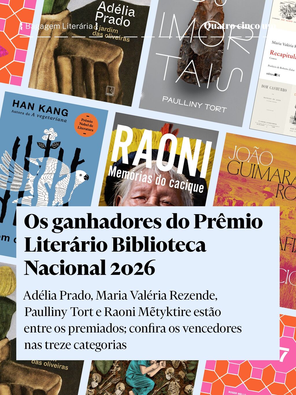 Ganhadores Pr&ecirc;mio Liter&aacute;rio Biblioteca Nacional 2026
