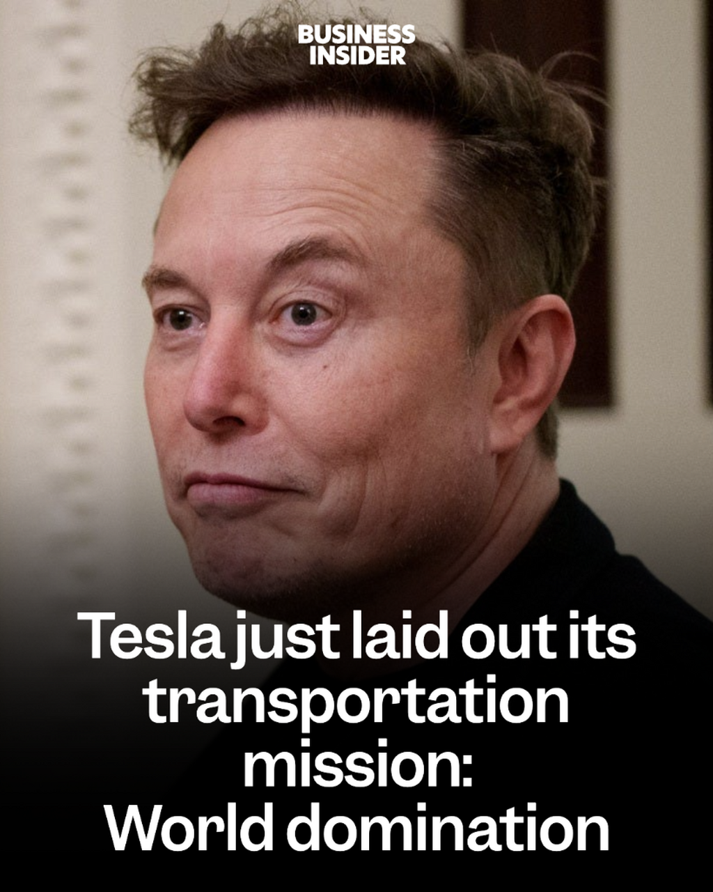 Tesla just laid out its transportation mission: World domination