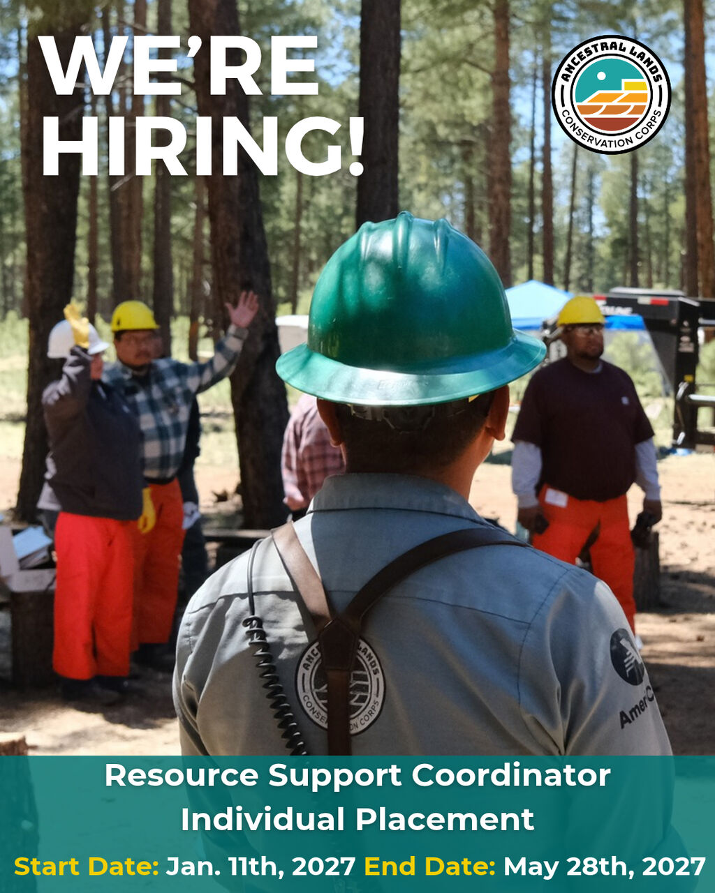Now Recruiting: Wood for Life- Resource Support Coordinator