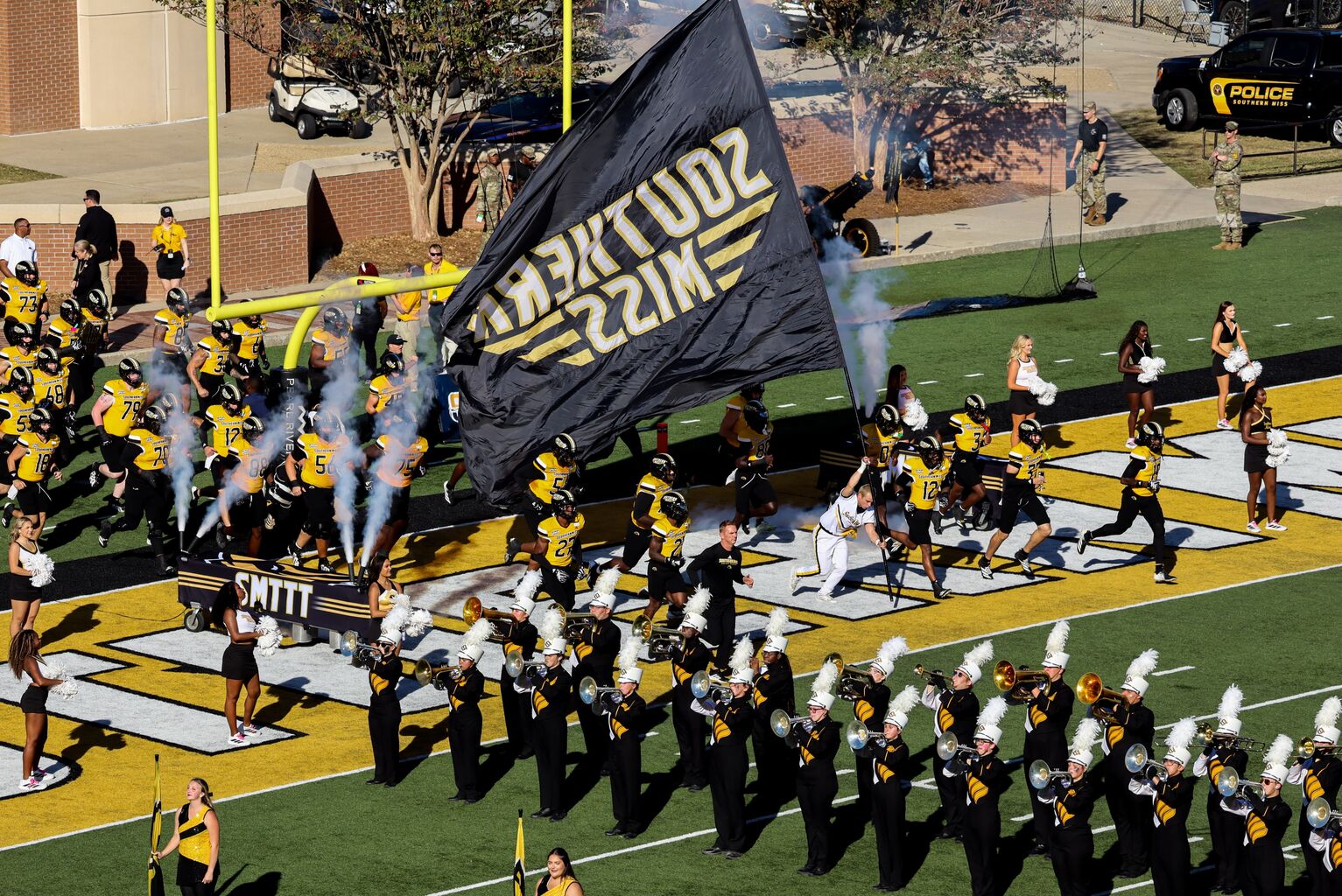 At Southern Miss, a Building Full of History and a 35-31 Finish That Added to It