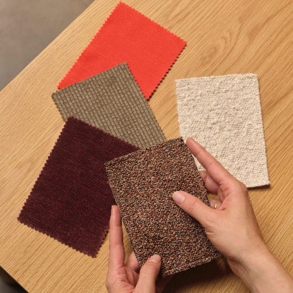 Get 5 free fabric samples 💌