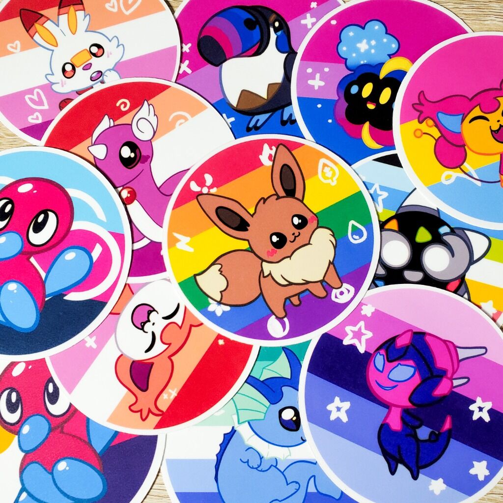 Shop | LGBTQ+ Pokemon Stickers