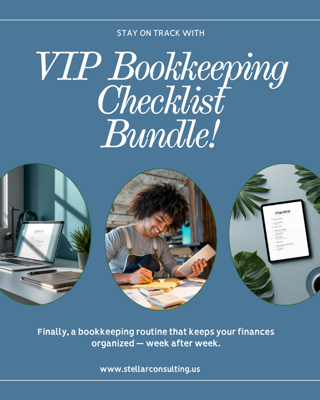  VIP Bookkeeping Checklist Bundle - $15