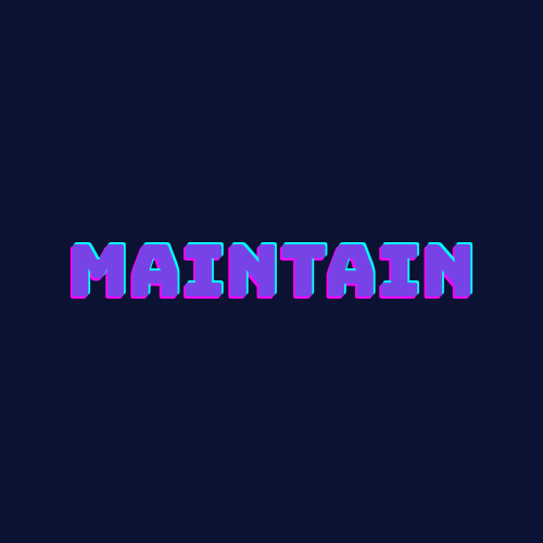 Maintenance?
