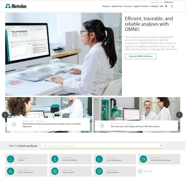 Metrohm Website