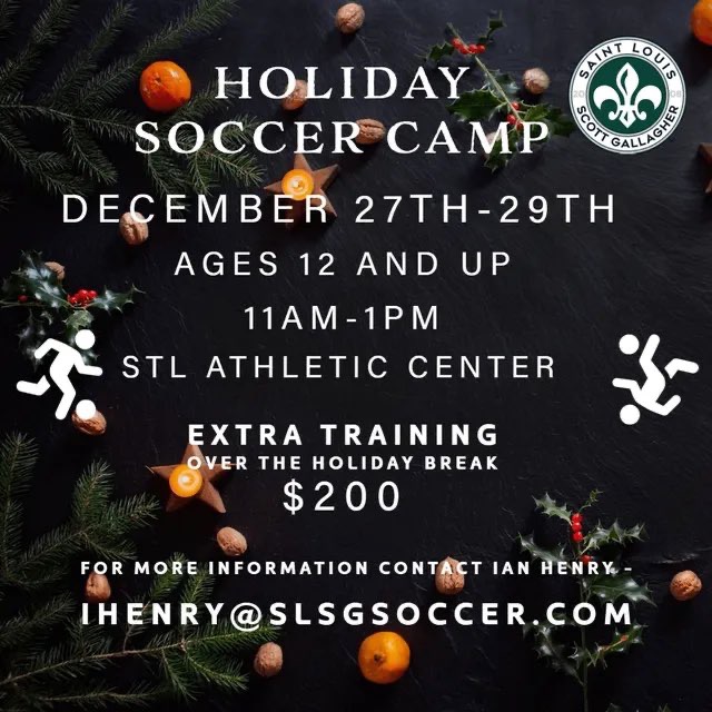SLSG Holiday Camp Sign Up