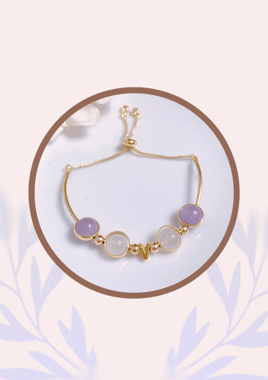 簡約水晶手鐲定製