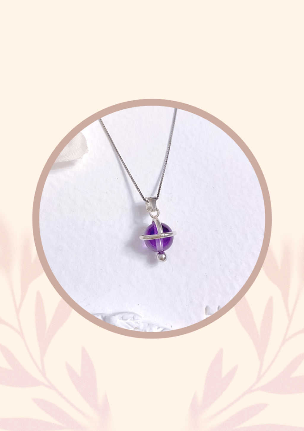 天然水晶項鏈定製