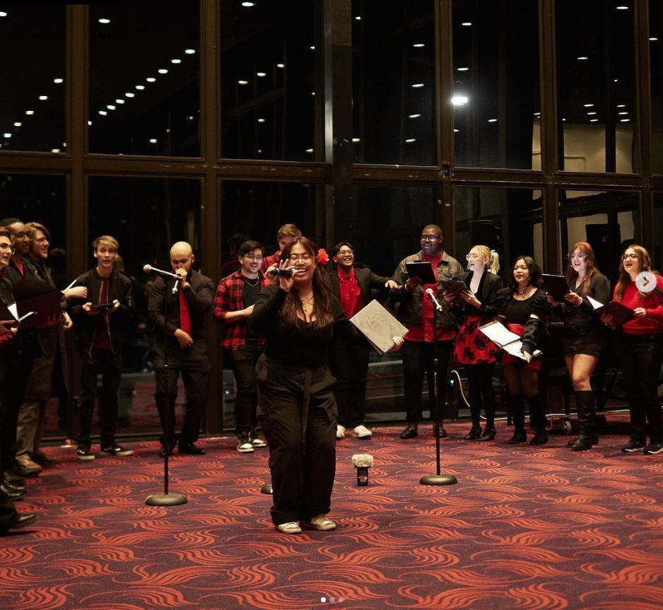 Sing in our a cappella group