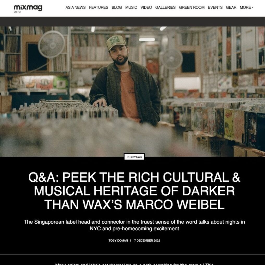 Mixmag Asia - Q&A