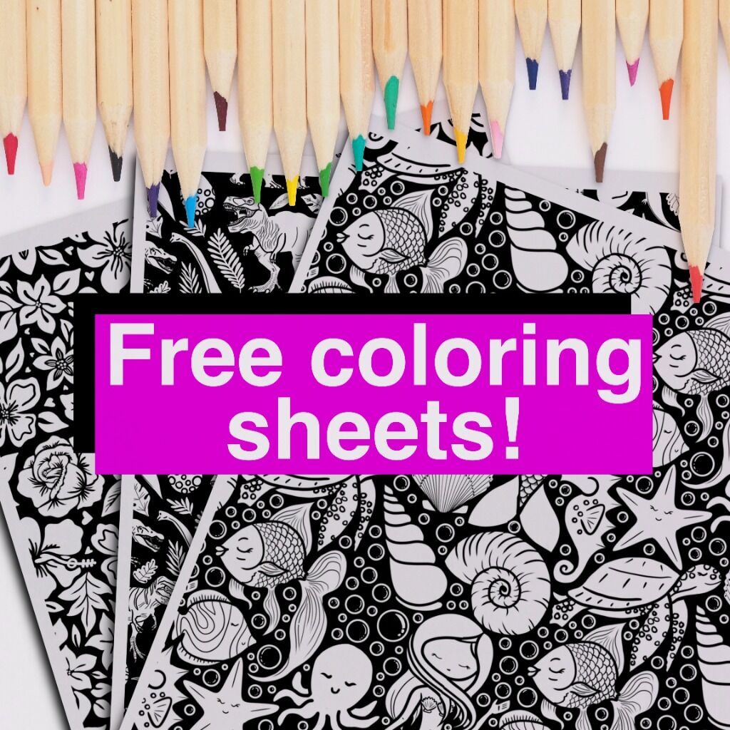 FREE Coloring Sheets!