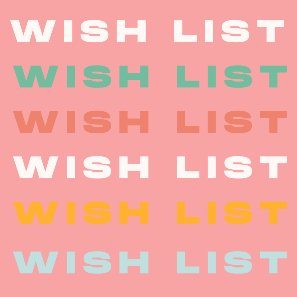 DHS Book Wish List