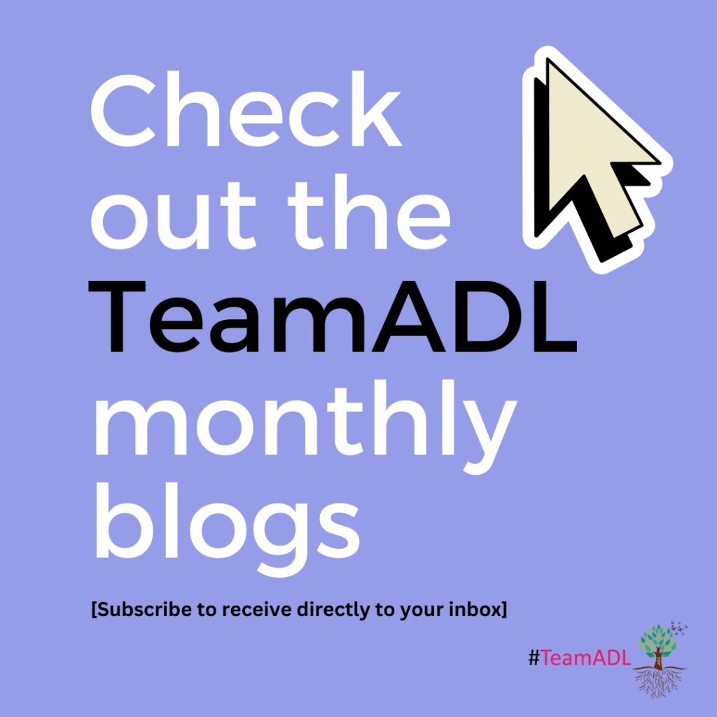 Subscribe to our TeamADL Blogs