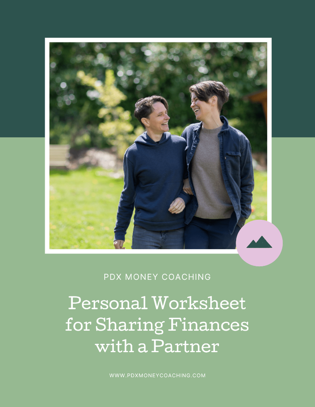 Free Worksheet: Personal Worksheet for Sharing Finances with Your Partner