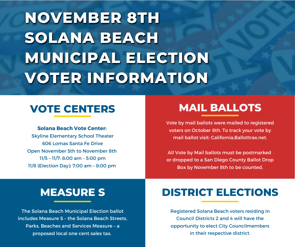 Solana Beach's General Elections
