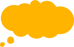 Thought bubble illustration