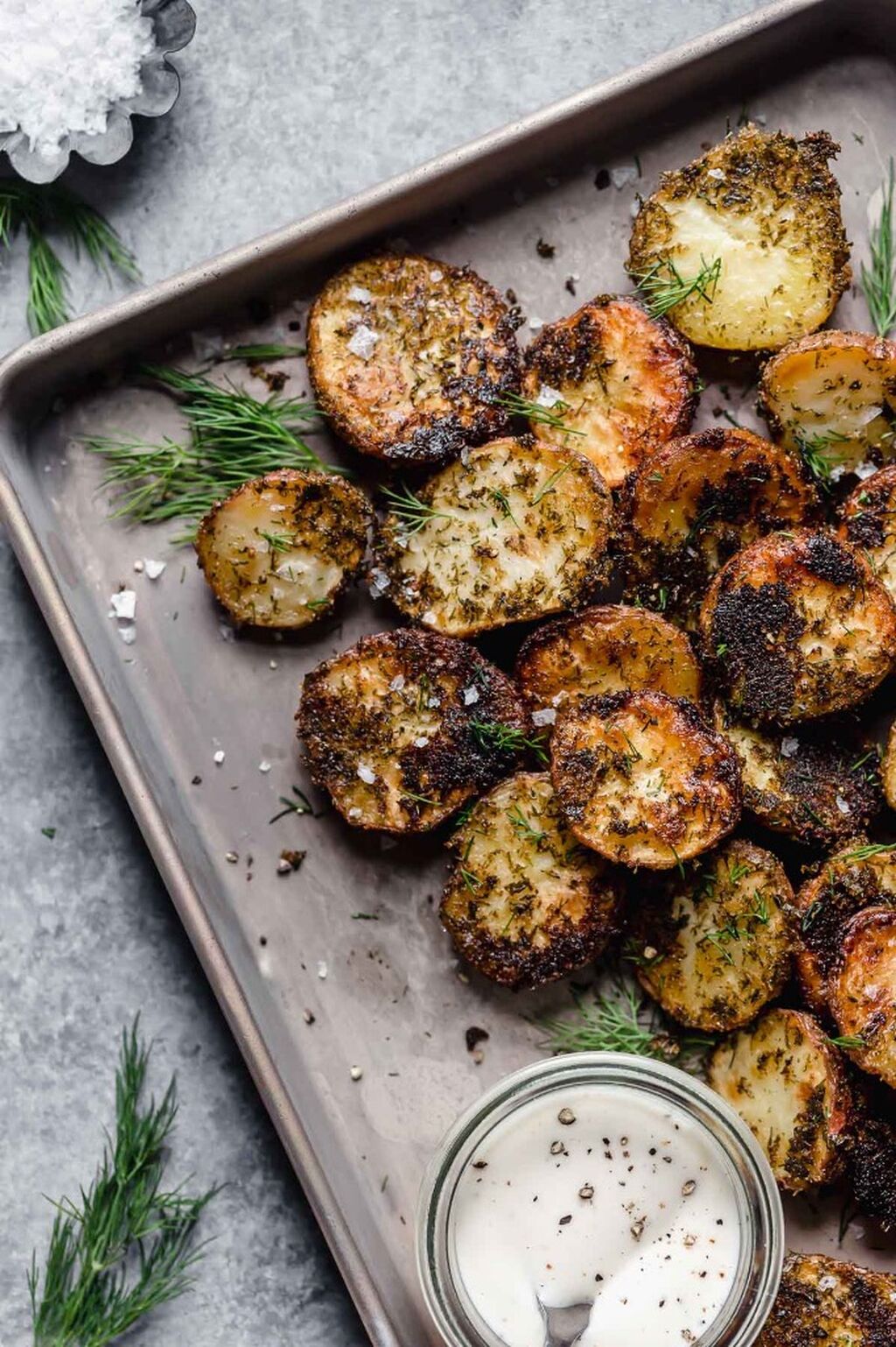 Crispy Ranch Roasted Potatoes