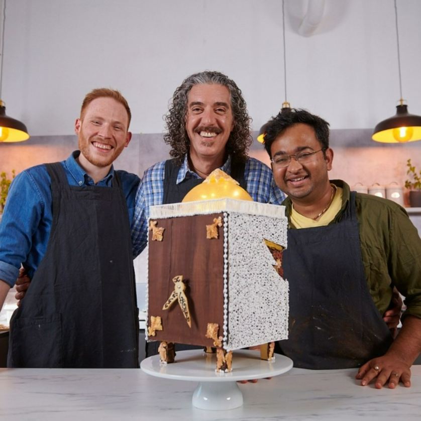 Edible clock for National Engineering Day