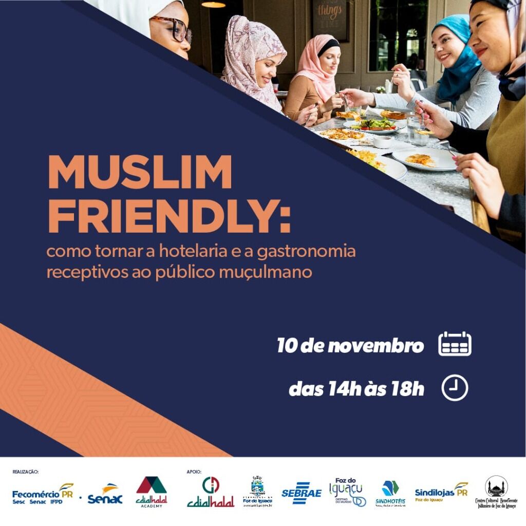 Palestra: Muslim Friendly: Como tornar a hotelaria e a gastronomia receptivo ao p&uacute;blico mu&ccedil;ulmano.
