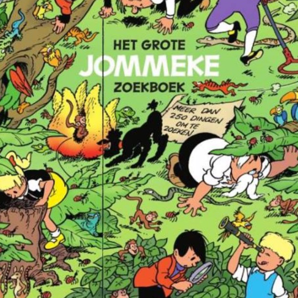 Het grote Jommeke Zoekboek - Dieter Steenhaut & Philippe Delzenne