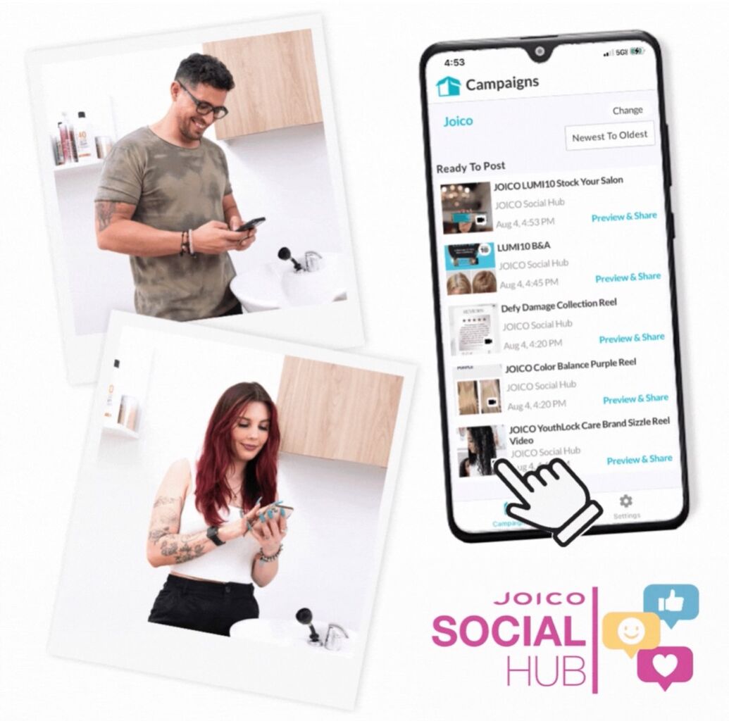 Pro&rsquo;s Enroll Here: Joico Social Hub