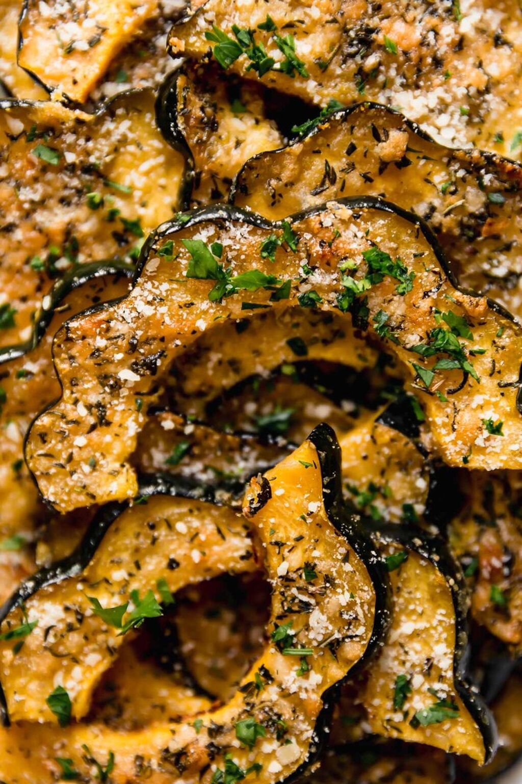 Parmesan-Herb Roasted Acorn Squash