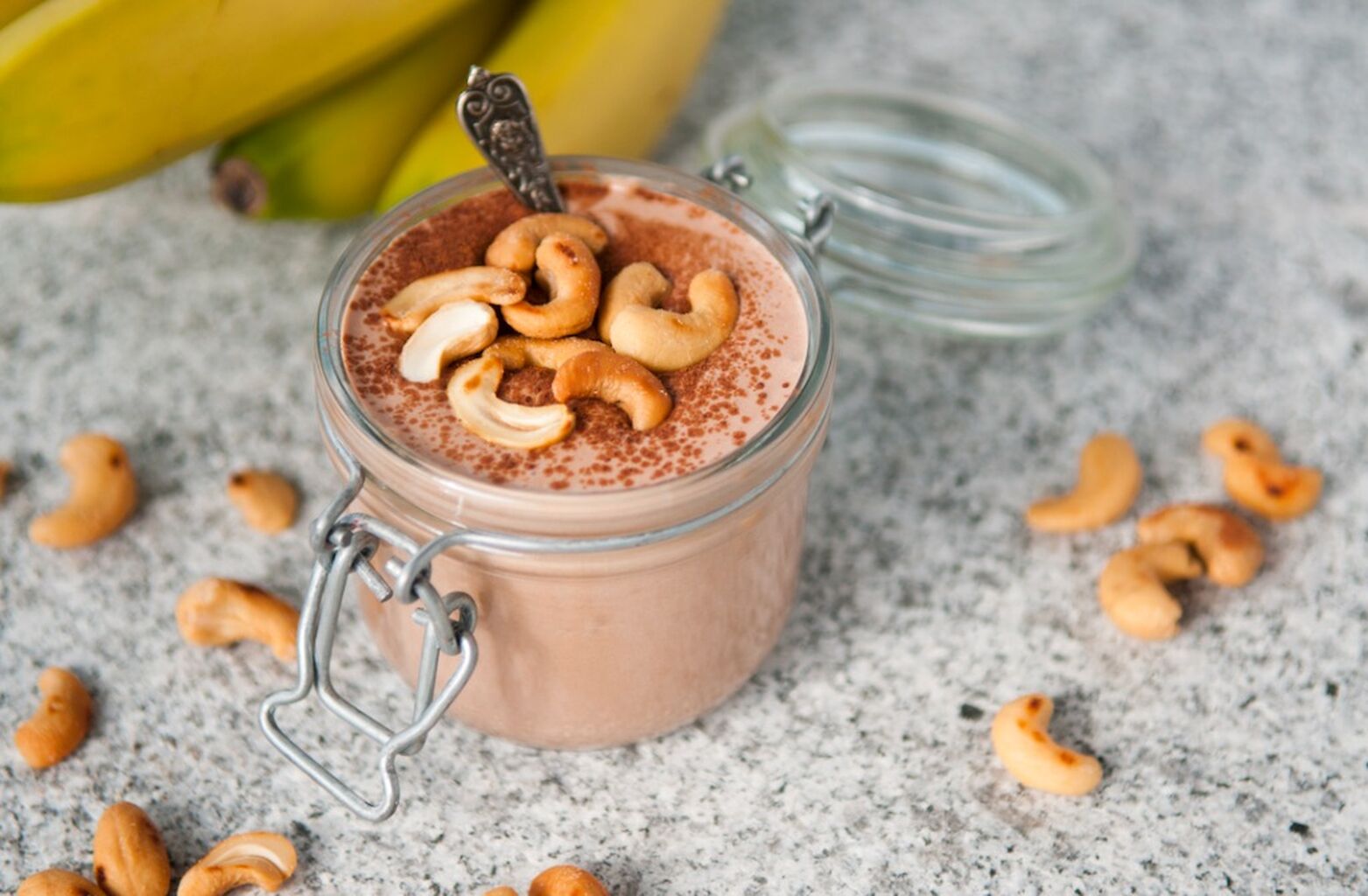 Banan & chokladsmoothie