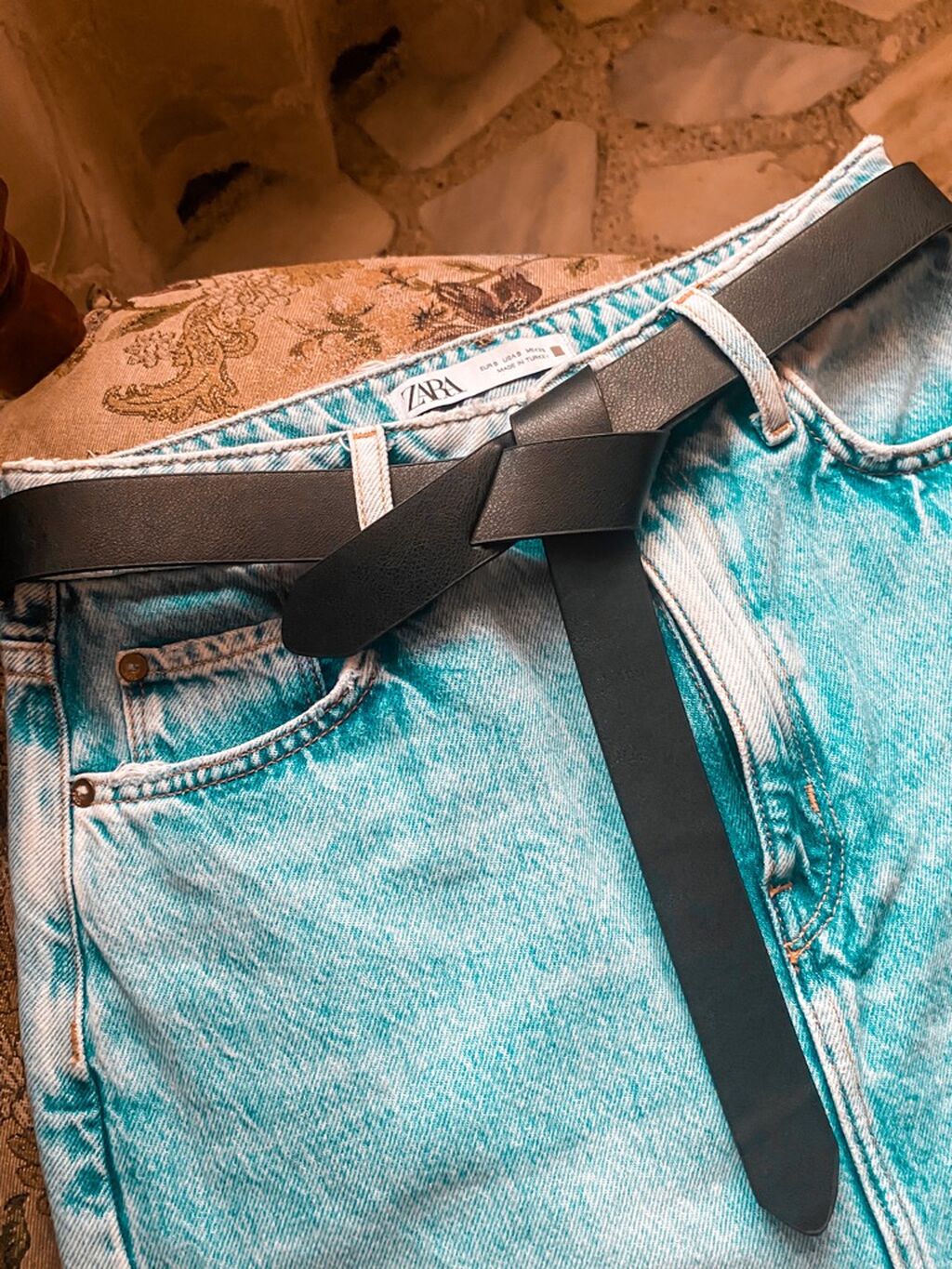 No-Buckle leather belt