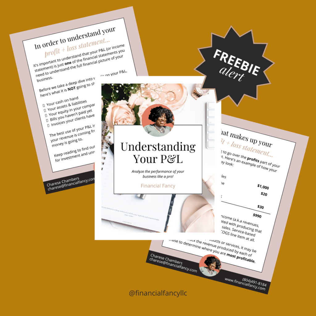 Understanding your P&L
